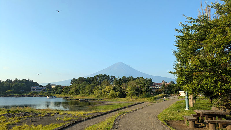 富士山の眺め