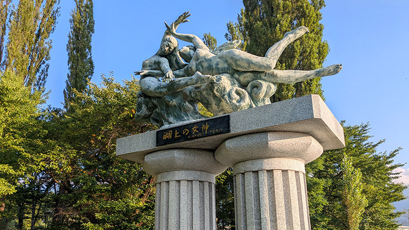 大池公園の女神像